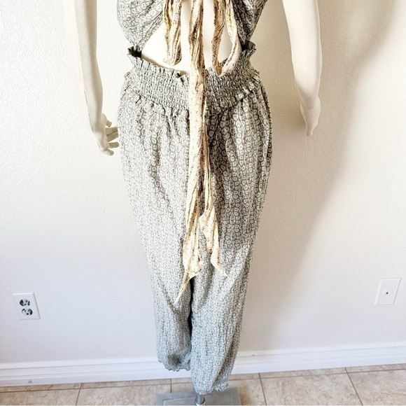 Rebecca Taylor La Vie Pascale Cropped Jumpsuit size M - Picture 12 of 13